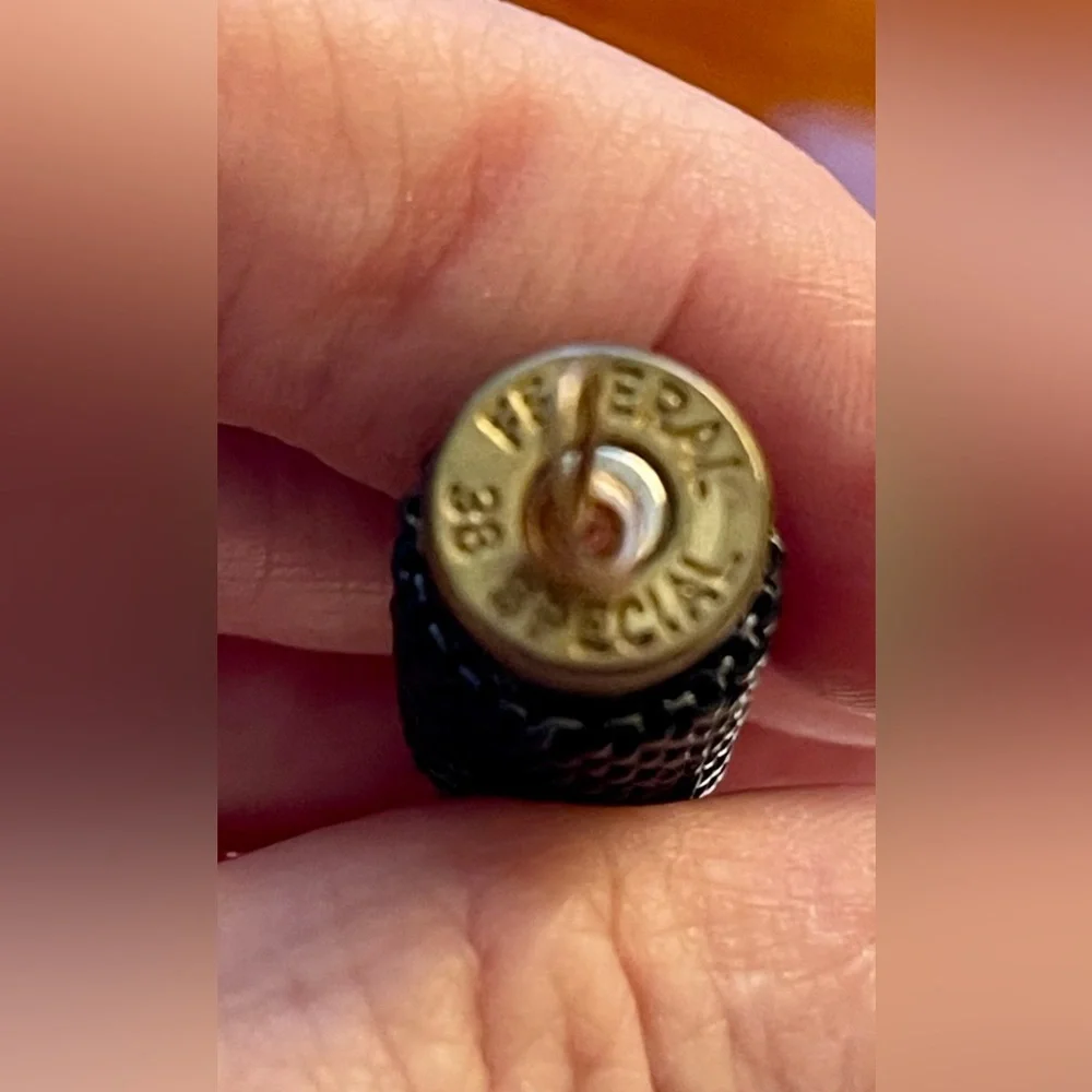 Cancer Awareness Black and Pink Beaded Pendant - Picture 8 of 9